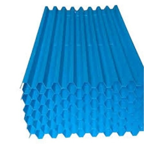 Fiber Roofing Sheet - 2500 mm x 3 mm | Plain Design, Optimum Quality, Durable Fiber Material