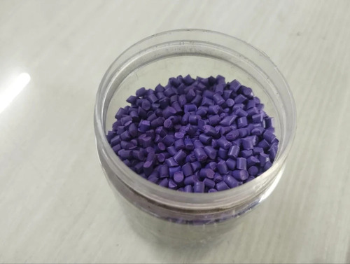 LDPE Dark Blue Masterbatches - Granules, Highly Pure LDPE Carrier, Eco-Friendly Recycled Material for Injection Molding Applications