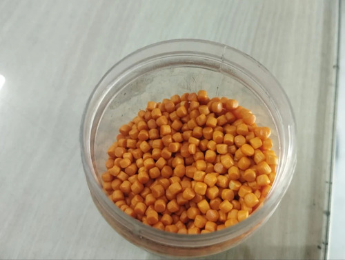 LDPE Orange Masterbatch - Recycled & Eco-Friendly Granules | Highly Pure Suitable for Injection Molding Plastic & Rubber Pigment