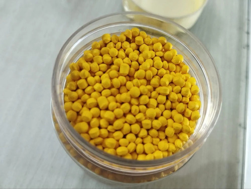 LDPE Yellow Masterbatch - Highly Pure Granules, Eco-Friendly Recycled Pigment for Plastic Industry, Ideal for Injection Molding