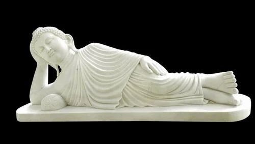 Marble Beautiful Sleeping Buddha Statue