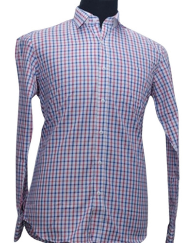 Mens Casual Check Shirt