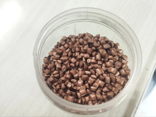 Metallic Brown Magenta Masterbatch - LDPE Granules, Highly Pure Injection Molding Pigment for Plastic and Rubber