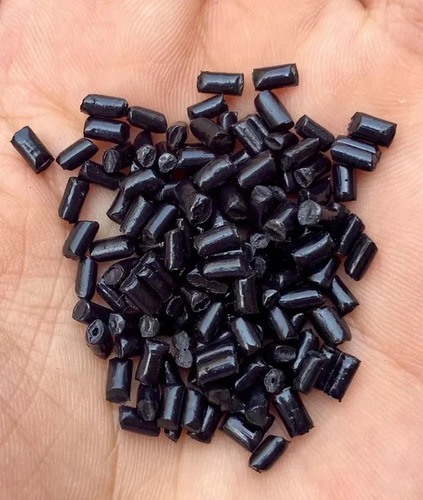 Natural Black Plastic Granules - PP Recycled, Industrial Grade Black Material | Eco Friendly, Ideal for Plastic Industry