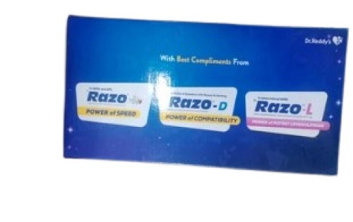 Packaging Box - Paper Material, Customized Size, Blue Rectangular Shape | Resistance to Tear, Printed Pattern, Tested on Quality Standards