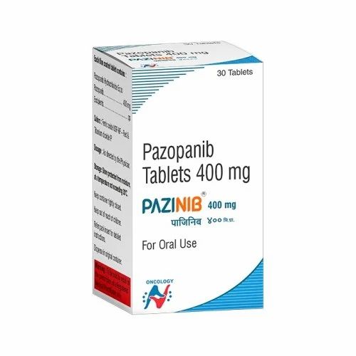 Pazopanib Tablets 400Mg - Shelf Life: 24 Months