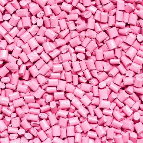 Pink Plastic Granules - Industrial Grade PP, Recycled Eco-Friendly Material, Versatile for Plastic Industry