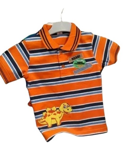 Printed Kids T-Shirts - Regular Fit, Polo Neck, Short Sleeves, Multi Color | Breathable, Washable, Modern Style for Girls, Sizes XXS to XXXL