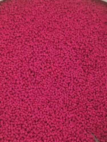 Red Color Masterbatches - High Purity LLDPE Granules, Eco-Friendly, Recycled | Ideal for Injection Molding in Plastic Industry