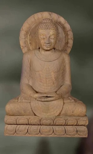 Sandstone Buddha Sculpture