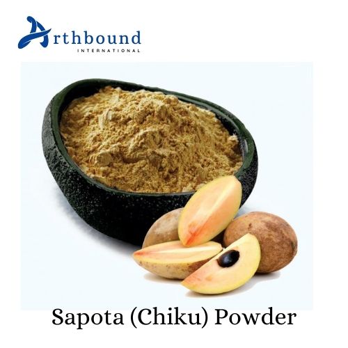 Sapota Powder Or Chiku Powder - Color: Brown