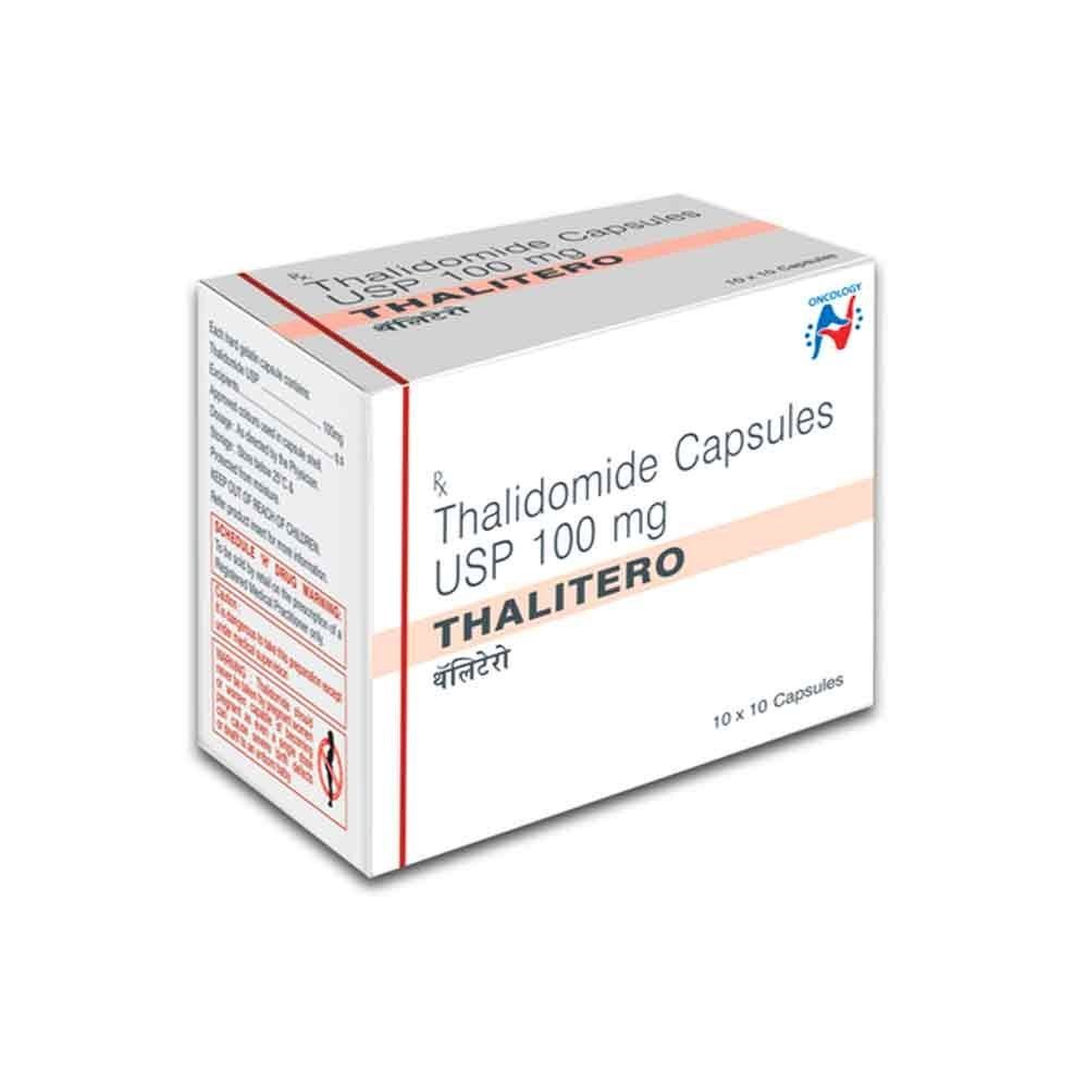 Thalitero 100Mg Capsule - Shelf Life: 24 Months