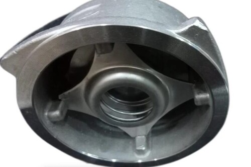 Wafer Disc Check Valve - Cast Iron, 15mm Size, Silver Color, 4 Psi Pressure | Industrial Water Usage