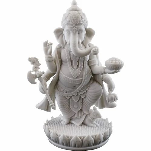 White Marble Gopal Ganesh Statues