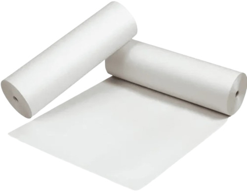 Dining Paper Roll - Handmade Kraft Paper, 25-28 Inches Length, White Color, Waterproof | Weight 3+ Kg, Plain Pattern