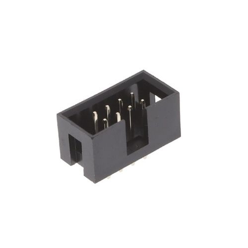 8 Pin Shrouded IDC Male Header Connector