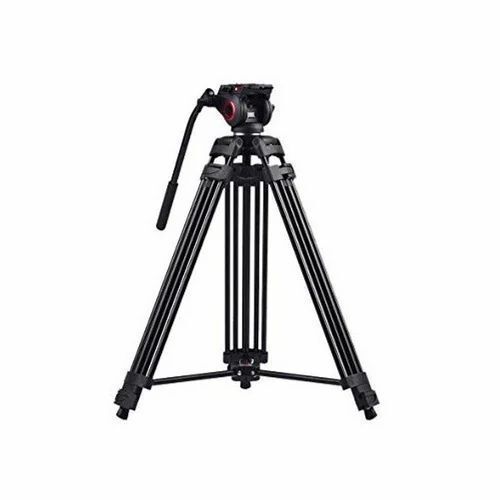 Black Camera Tripod