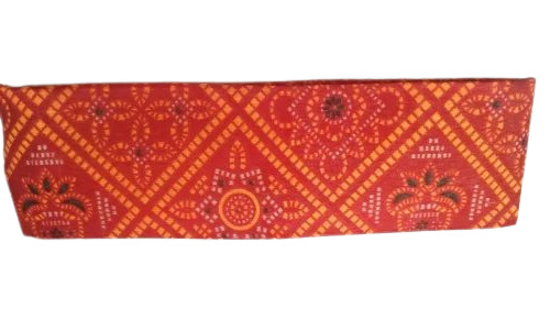 Chunri Cap - Cotton, Standard Size, Red | Attractive Print Design, Lightweight, Washable, Very Good Quality
