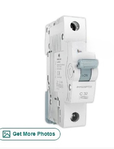 Circuit Breaker - 1 Pole, White Color | Prolonged Service Life, Quality Tested, Delivered On Time, New Only