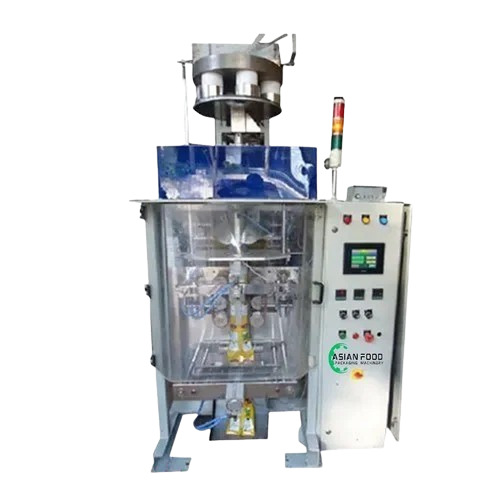 Collar Type Pouch Packing Machine - Stainless Steel 3000 Pouches/Hour | Automatic Highly Efficient Less Power Consumable Durable Rust Proof