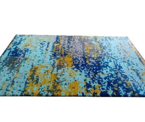 Customized Hand Tufted Rug - Silk Material, 2 x 5 Foot Dimensions | Vibrant Colors, Plush Comfort, Non-Slip Backing, Eco-Friendly Designs