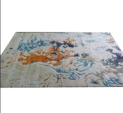 Designer Hand Tufted Rug For Home - Silk Material, 2 x 5 Foot, Vibrant Colors , Unique Designs, Plush Comfort, Easy Maintenance, Non-Slip Backing