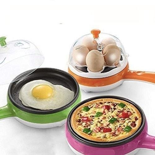 Egg Frying Pan With Egg Boiler