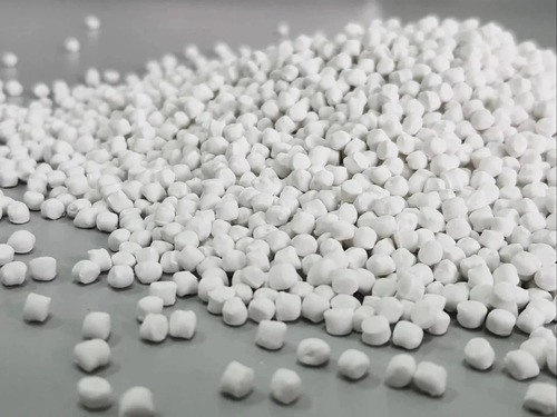 Flame Retardant PVC Masterbatches - Recycled, Eco-Friendly Granules | Highly Pure, White Color for Plastic Industry, Suitable for Injection Molding