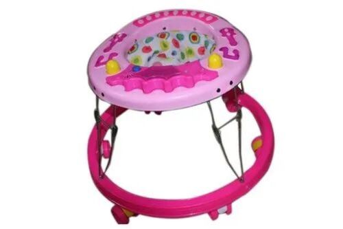 Guitar PVC Round Baby Walker - PVC Material, 3-12 Months Size, Purple Color | Shatterproof Wheels, Durable Materials, Weatherproof Design, Reinforced Corners