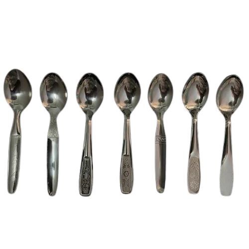 Ice Cream Spoon - 5.5 Inch, Stainless Steel | Lightweight Design, Ergonomic Handle, Scratch Resistant, Food Grade, Heat Resistant, Dishwasher Safe, Corrosion Proof, Smooth Edges