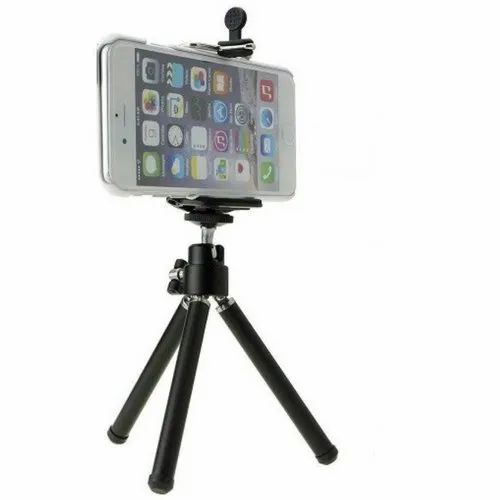 Lightweight Mini Tripod - Mini Ball Head for 360Â° Rotation Extends from 4.76 to 7.5 Inches | Black Optimized for Travel Stable Performance