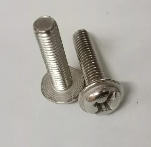 M5x23 Truss Head Screw - Stainless Steel, M5x23 Size, Polished Finish | Durable, High Strength, Corrosion Resistant, Commercial Usage