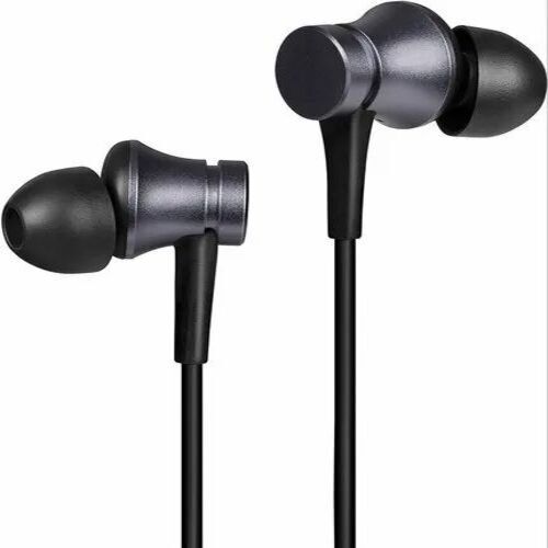 Mi Earphone Basic - Wired Headphone | Black Color, Compatible With Mobile, Laptop, Tablet