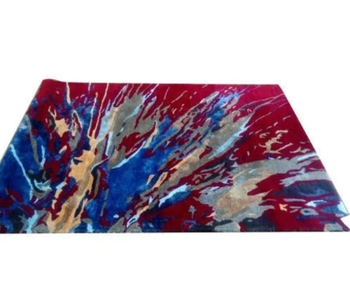 Multicolor Hand Tufted Rug For Home - 2x5 Foot, Woolen & Silk Blend | Vibrant Colors, Unique Designs, Plush Comfort, Non-Slip Backing, Easy Maintenance