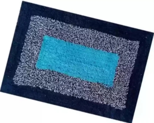 Rectangle Door Mat - Cotton, 16x24 Inches | Soft Texture, Vibrant Prints, Quick-Drying, Non-Slip Backing, Easy to Clean, Water-Resistant, Fade-Resistant Colors