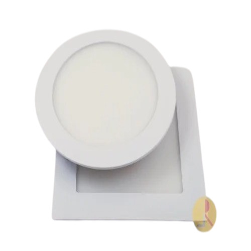 Round LED Panel Light - Aluminium Material, 220V Input Voltage, Natural White Color | Premium Quality, Indoor Application, Optimum Light Performance