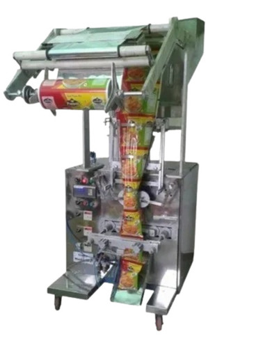 Snacks Packaging Machine - Automatic, 1000 Pouch/Hour, 2KW Power, Single Phase | Durable Stainless Steel, Highly Efficient, Rust Proof, Less Power Consumable