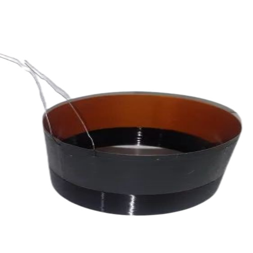 Speaker Voice Coil - Copper, 3 Inch Flat Surface Finishing | 400W Power, Customizable Size, Black Color