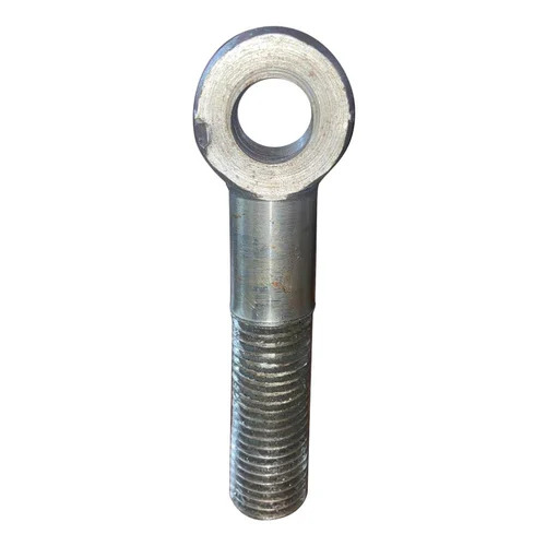 Stainless Steel Eye Bolt - High Strength, Corrosion Resistant, Silver Color, Quenched Finish | Durable For Commercial Usage