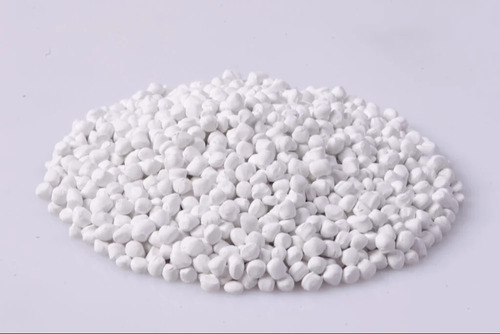 White PVC Masterbatch - Highly Pure Granules Eco-Friendly Injection Molding Carrier White Color for Plastic Industry