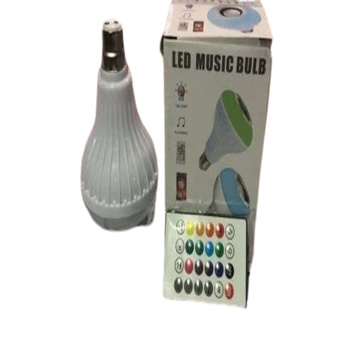 Bluetooth Led Music Bulb - Aluminum 10W Round Shape | Attractive Design Ideal for Home Use