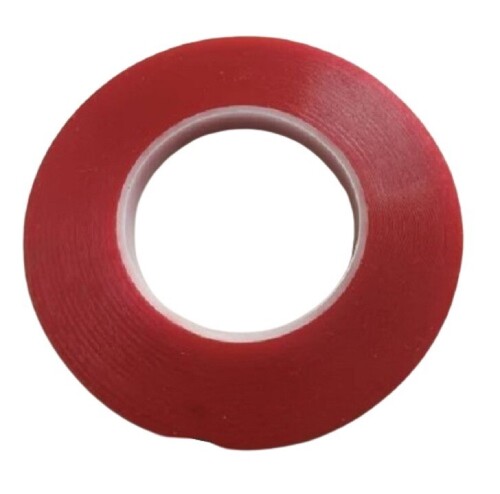 Double Sided Polyester Tape - 20mm Width, 2mm Thickness, Red Color | Affordable Quality with Timely Delivery and True Value for Money