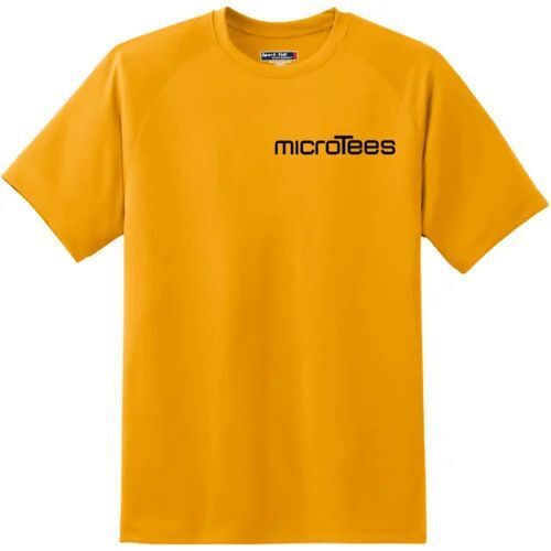 Men's Premium Soft Cotton Yellow T-Shirt - Optimum Quality, Classic Style, Short Sleeves, Breathable Fabric