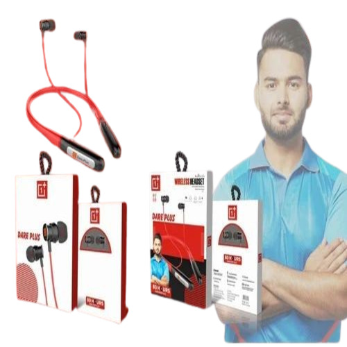 One Plus Neckband - Wireless, 30 Hours Playback, Multicolor | Deep Bass, Call Control (Answer/End), Compatible with Mobile, Laptop & Tablet