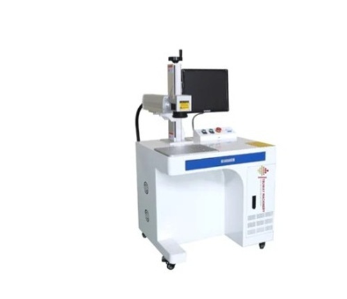 Plastic Laser Marking Machine - Fiber Laser, 20w to 100w Power, 0.2mm Marking Depth, 7000 mm/s Speed | New, Multi Color, Semi-Automatic