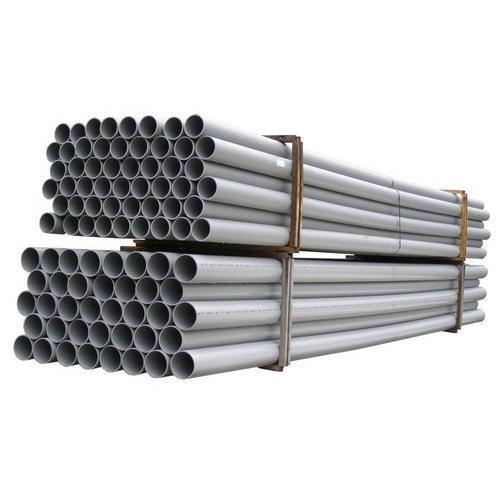 Plumbing PVC Pipe - ISI Certified, Round Shape, 20m Length, White Color, 4mm Thickness | Ideal for Structural Plumbing Applications