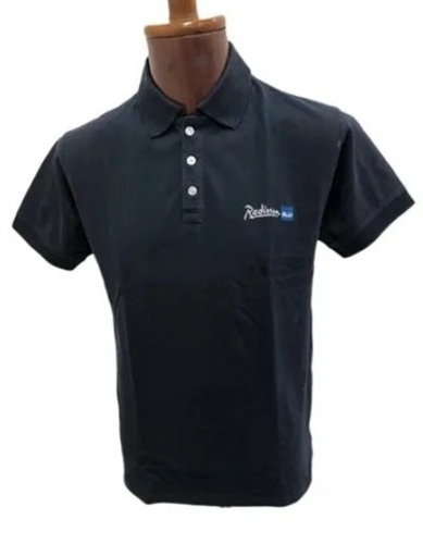 Promotional T Shirt - Cotton, Customized Size, All Colors | Half Sleeve, Regular Fit, Unisex, Plain Pattern, Polo Collar