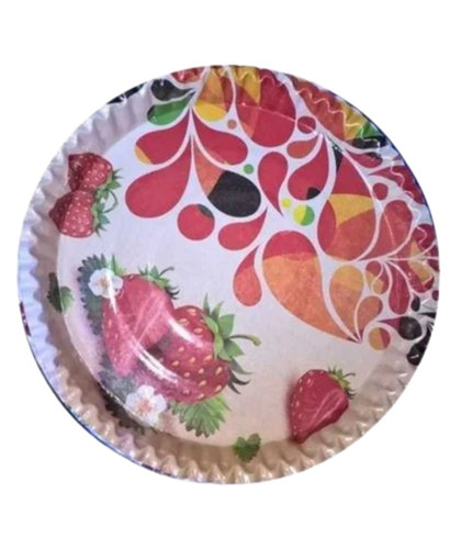 6.5 Inch Laminated Printed Paper Plate