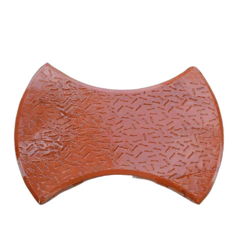 60 Mm Damru Interlocking Paver Block - Cement, 60 Mm Thickness, Grey, Red, Yellow Colors | Matt Finish, Interlocking Design