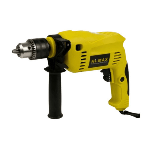 Electric Drill - Plastic Material, Standard Size, Yellow and Black Color | High Efficiency, Shock Resistance, Portable and Easy to Operate